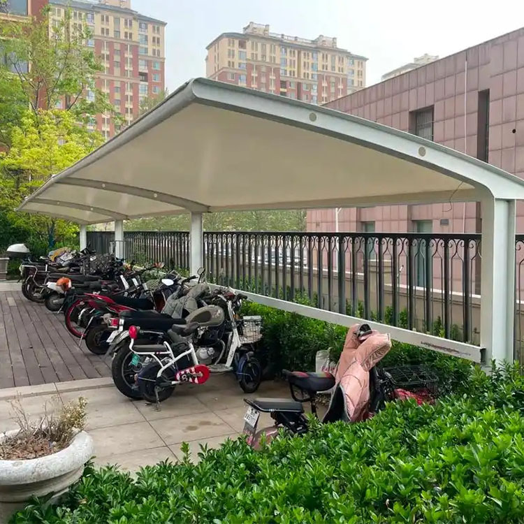 明溪县膜结构电动车棚